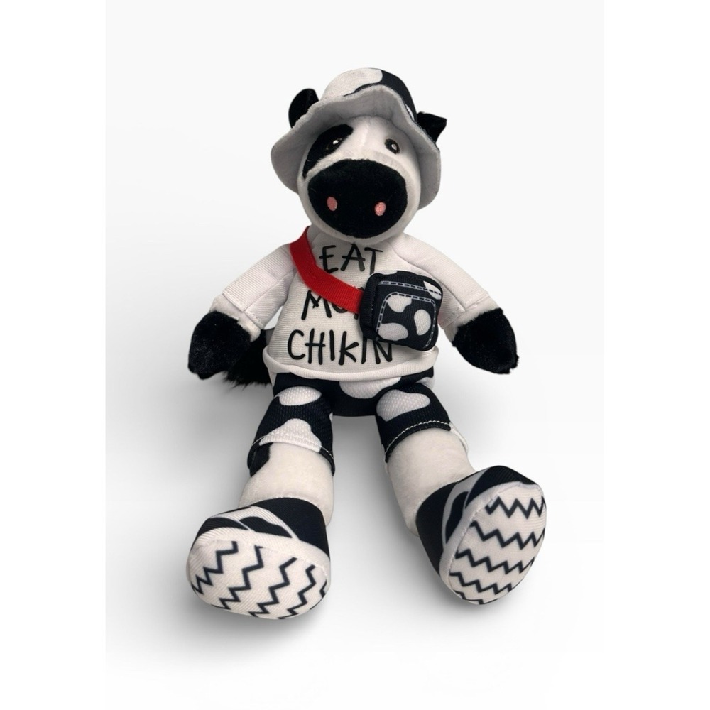 Chick-fil-A Cow "Eat Mor‎ Chikin" Summer Trend Setter 10" Plush Stuffed Toy 2024
